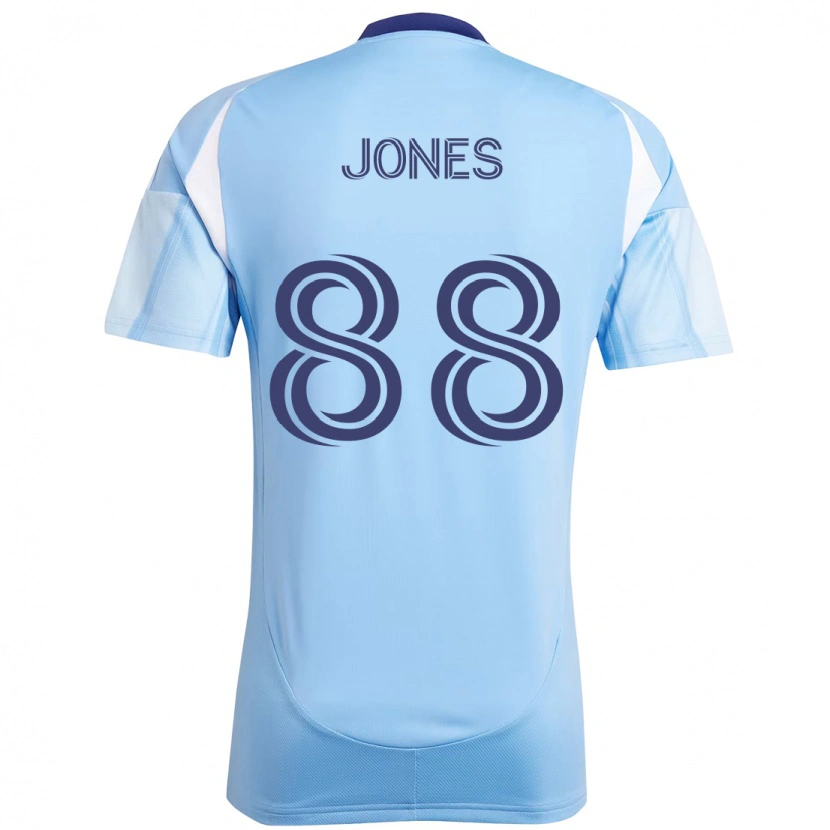 Danxen Barn Malachi Jones #88 Ljusblå Hemmatröja Matchtröjor 2025/26 Tröjor T-Tröja