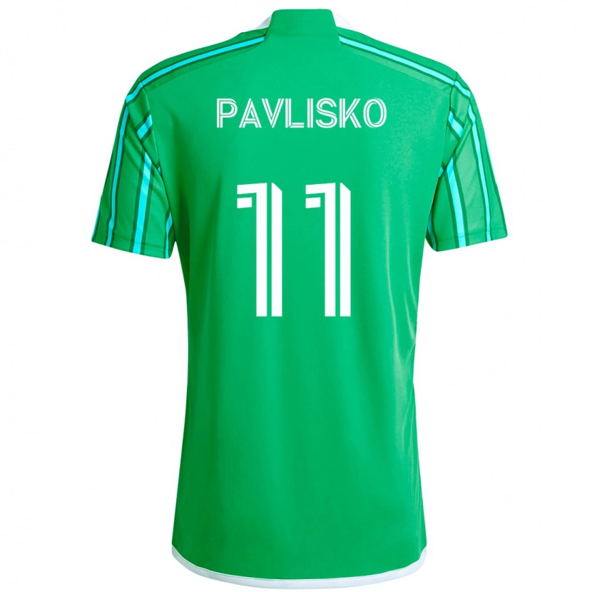 Danxen Barn Kirsten Pavlisko #11 Ljusblå Hemmatröja Matchtröjor 2025/26 Tröjor T-Tröja