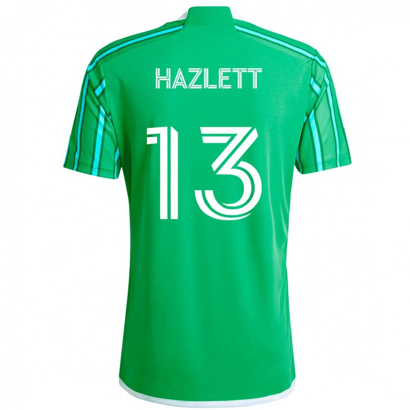 Danxen Barn Kimberly Hazlett #13 Ljusblå Hemmatröja Matchtröjor 2025/26 Tröjor T-Tröja