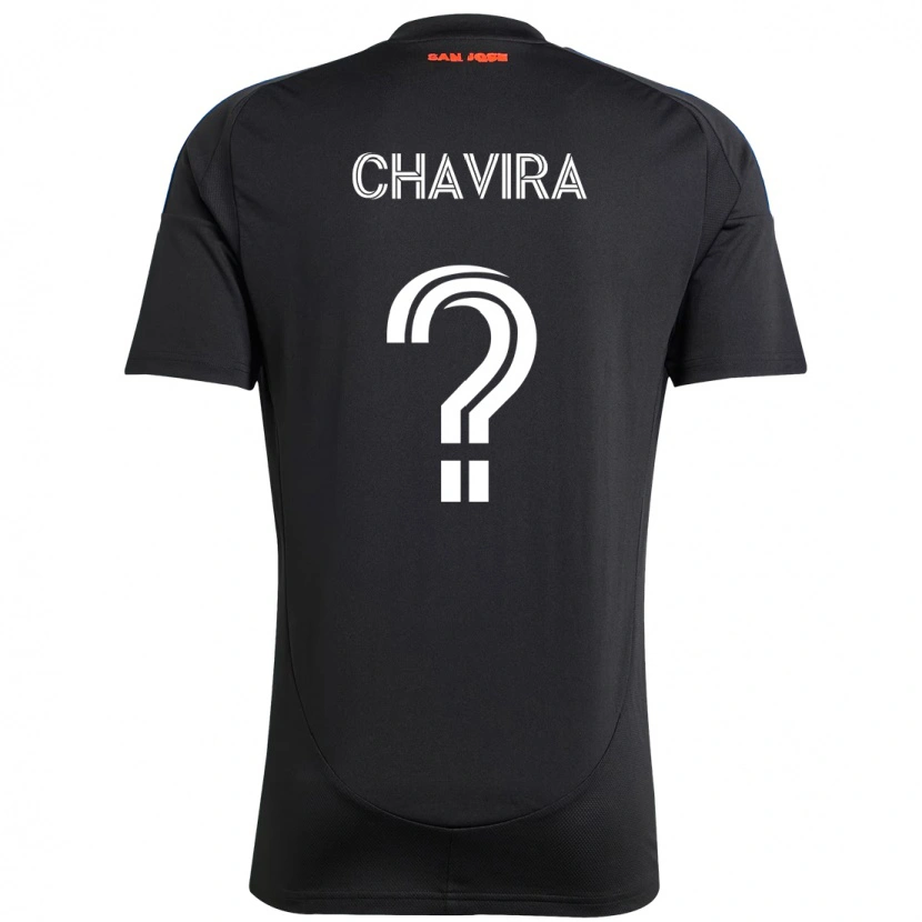 Danxen Barn Scott Chavira #0 Svart Mörkblå Hemmatröja Matchtröjor 2025/26 Tröjor T-Tröja