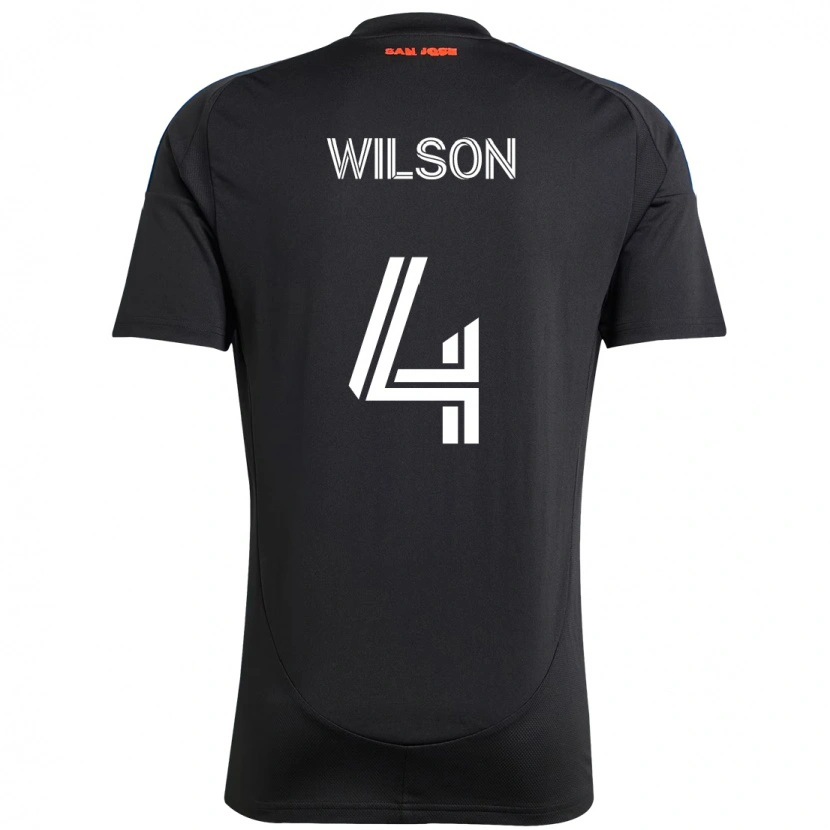 Danxen Barn Bruno Wilson #4 Svart Mörkblå Hemmatröja Matchtröjor 2025/26 Tröjor T-Tröja