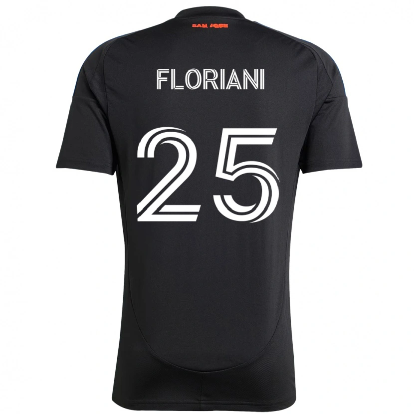 Danxen Barn Max Floriani #25 Svart Mörkblå Hemmatröja Matchtröjor 2025/26 Tröjor T-Tröja