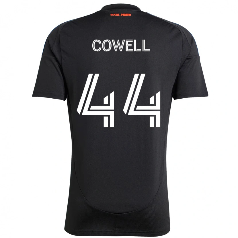 Danxen Barn Chance Cowell #44 Svart Mörkblå Hemmatröja Matchtröjor 2025/26 Tröjor T-Tröja