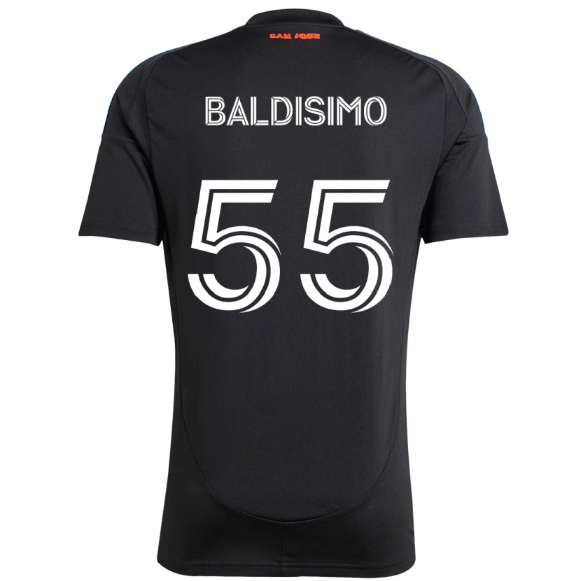 Danxen Barn Michael Baldisimo #55 Svart Mörkblå Hemmatröja Matchtröjor 2025/26 Tröjor T-Tröja