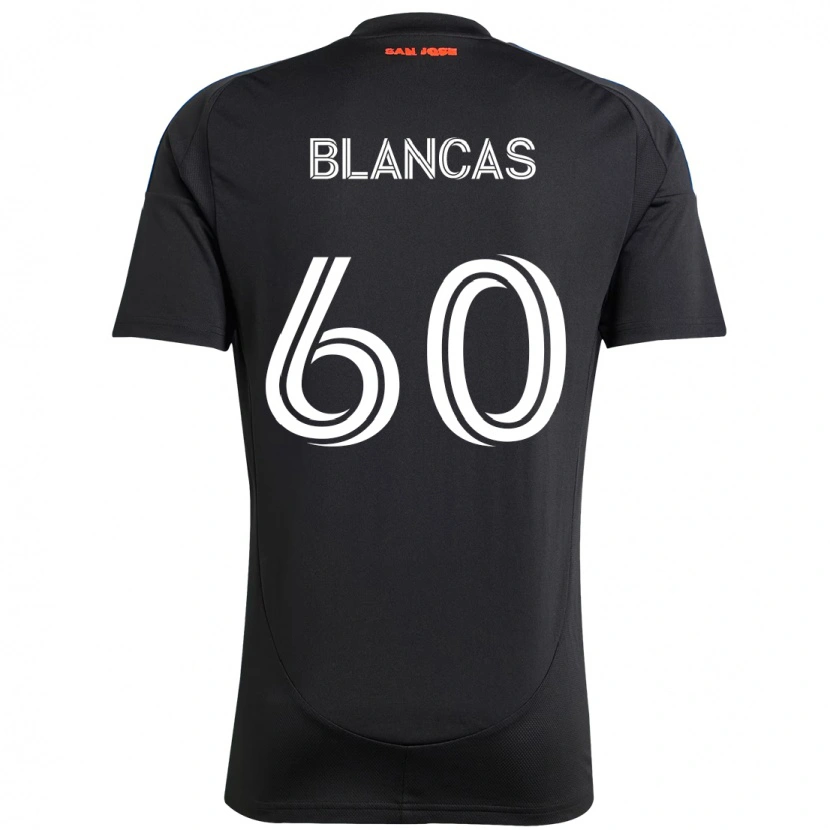 Danxen Barn Eduardo Blancas #60 Svart Mörkblå Hemmatröja Matchtröjor 2025/26 Tröjor T-Tröja