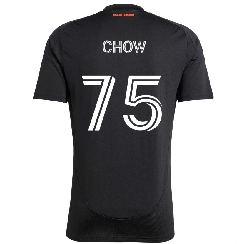 Danxen Barn Alex Chow #75 Svart Mörkblå Hemmatröja Matchtröjor 2025/26 Tröjor T-Tröja