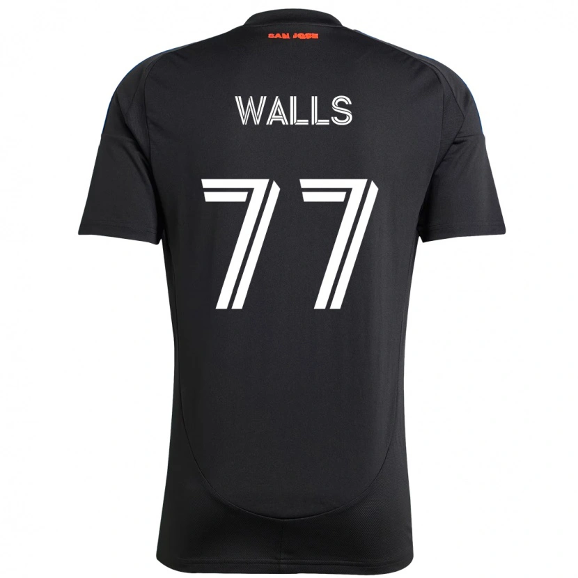 Danxen Barn Casey Walls #77 Svart Mörkblå Hemmatröja Matchtröjor 2025/26 Tröjor T-Tröja
