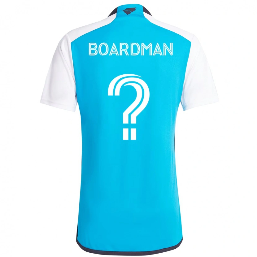 Danxen Barn Erik Pena-Boardman #0 Himmelsblå Vit Hemmatröja Matchtröjor 2025/26 Tröjor T-Tröja