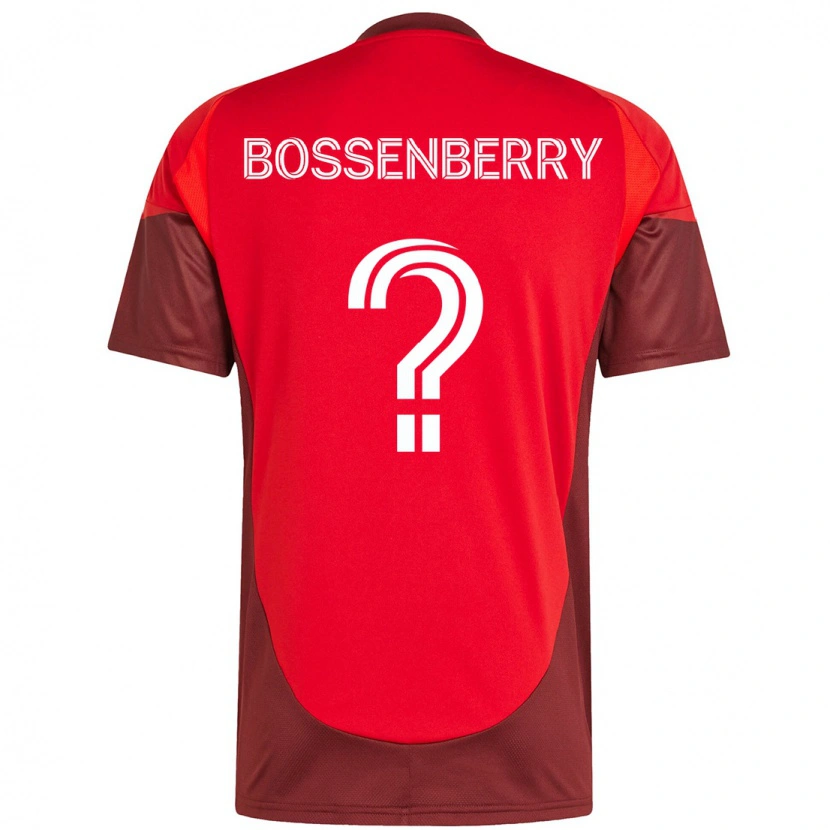 Danxen Barn Antone Bossenberry #0 Röd Vit Hemmatröja Matchtröjor 2025/26 Tröjor T-Tröja