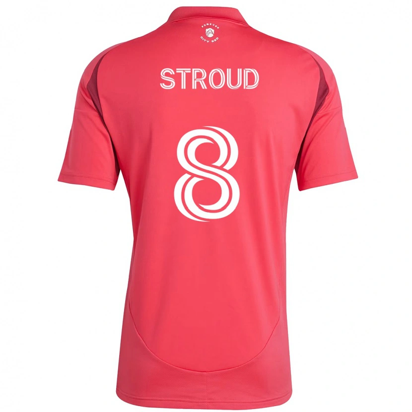 Danxen Barn Jared Stroud #8 Magenta Vit Hemmatröja Matchtröjor 2025/26 Tröjor T-Tröja