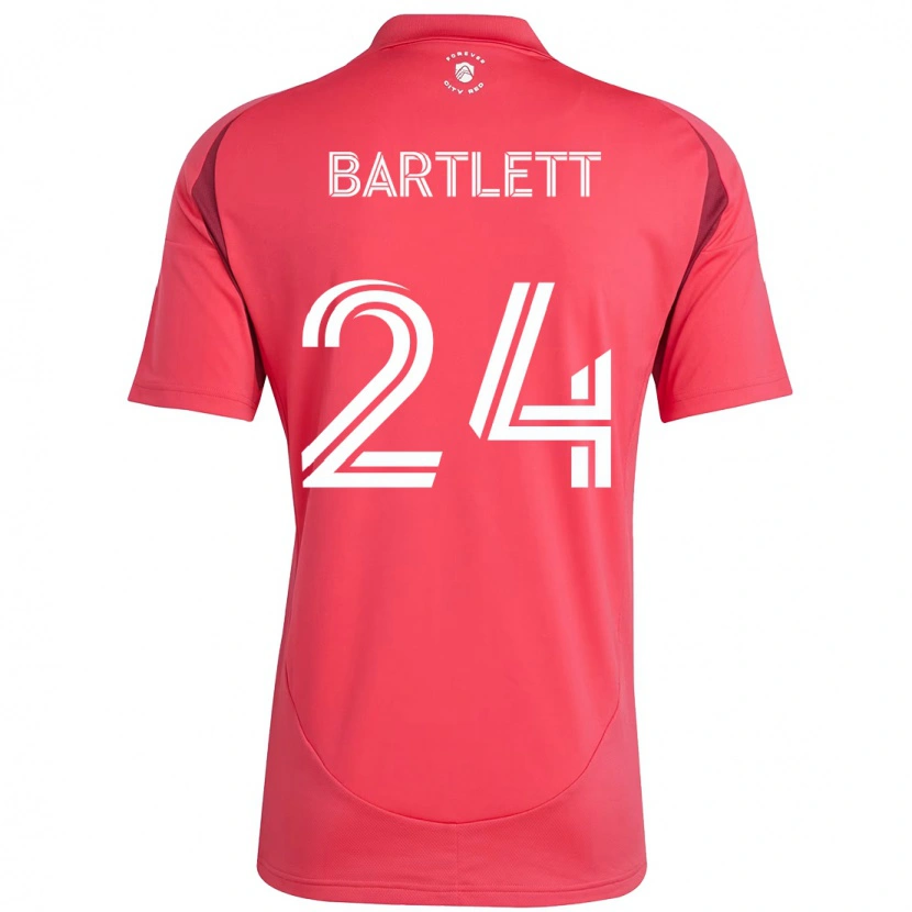 Danxen Barn Lucas Bartlett #24 Magenta Vit Hemmatröja Matchtröjor 2025/26 Tröjor T-Tröja