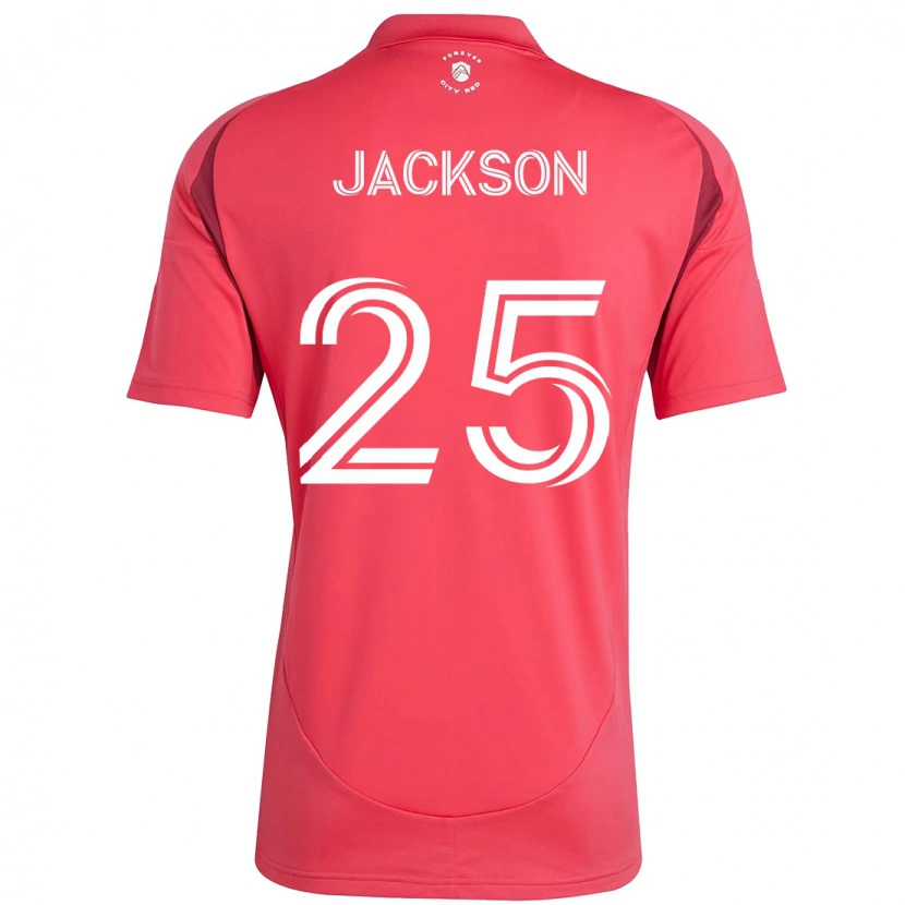 Danxen Barn Aziel Jackson #25 Magenta Vit Hemmatröja Matchtröjor 2025/26 Tröjor T-Tröja