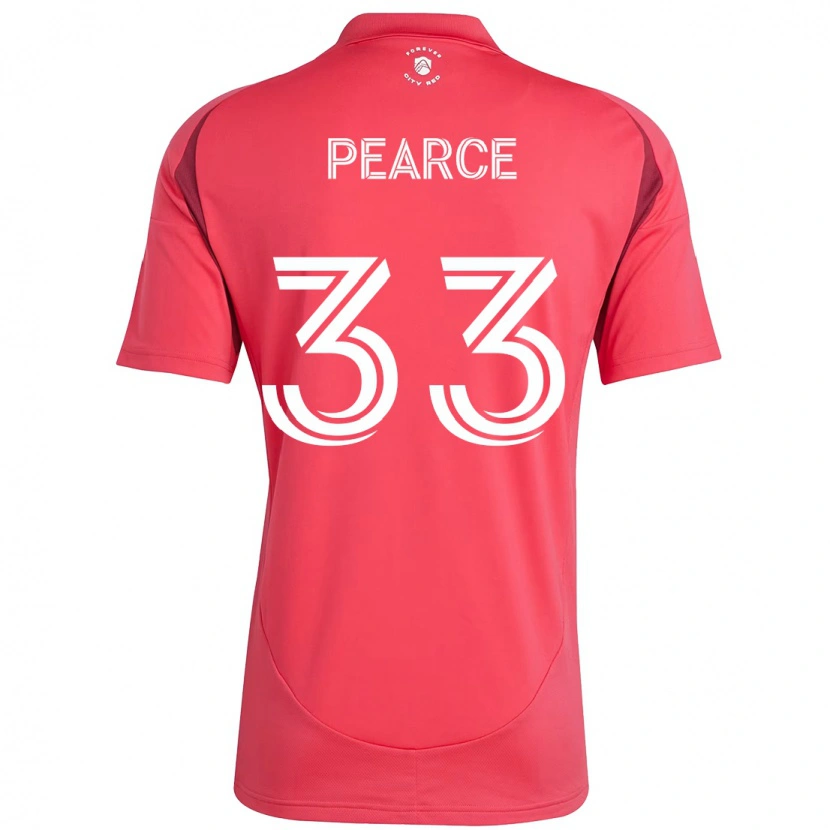 Danxen Barn Tyson Pearce #33 Magenta Vit Hemmatröja Matchtröjor 2025/26 Tröjor T-Tröja