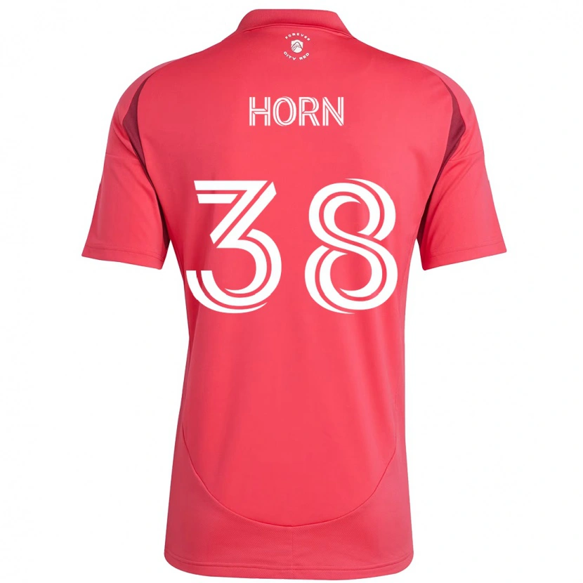 Danxen Barn Jannes Horn #38 Magenta Vit Hemmatröja Matchtröjor 2025/26 Tröjor T-Tröja