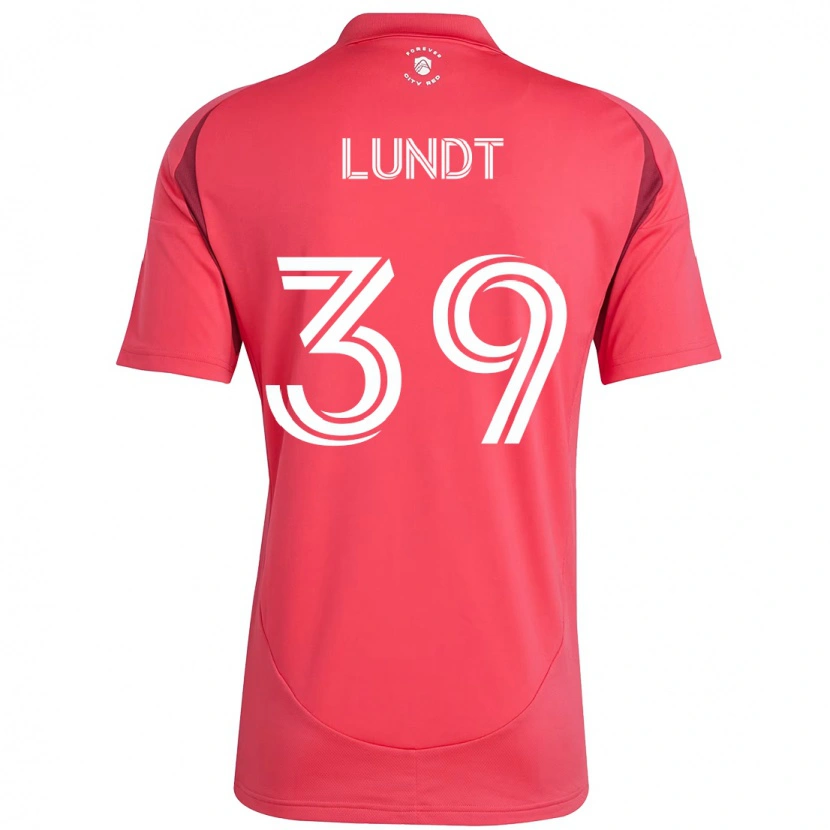 Danxen Barn Ben Lundt #39 Magenta Vit Hemmatröja Matchtröjor 2025/26 Tröjor T-Tröja