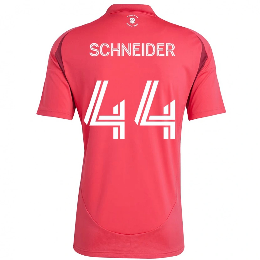 Danxen Barn Max Schneider #44 Magenta Vit Hemmatröja Matchtröjor 2025/26 Tröjor T-Tröja