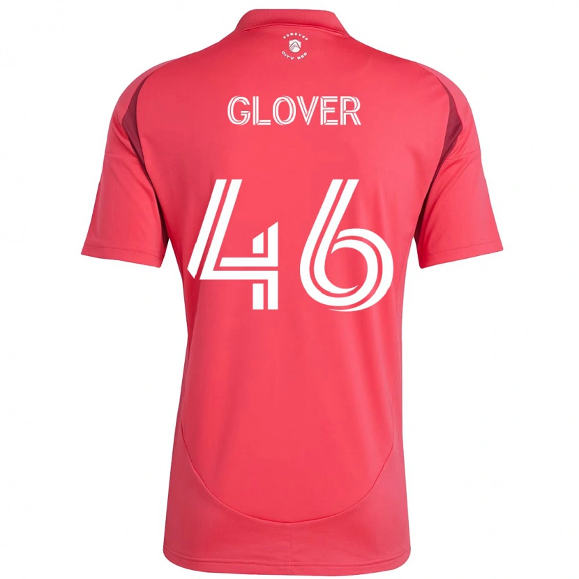 Danxen Barn Caden Glover #46 Magenta Vit Hemmatröja Matchtröjor 2025/26 Tröjor T-Tröja