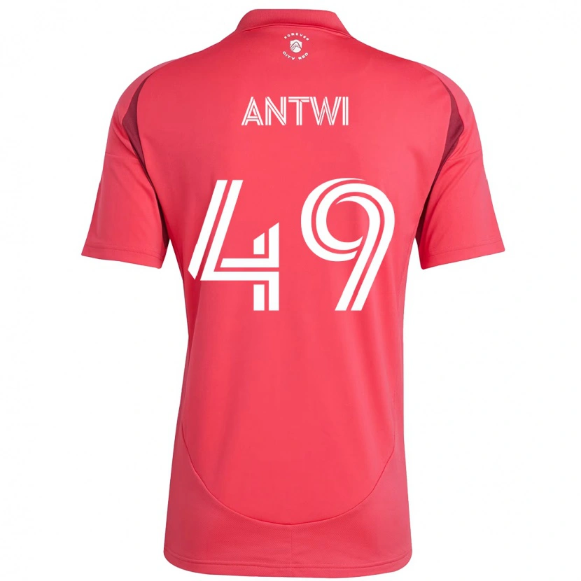 Danxen Barn Seth Antwi #49 Magenta Vit Hemmatröja Matchtröjor 2025/26 Tröjor T-Tröja