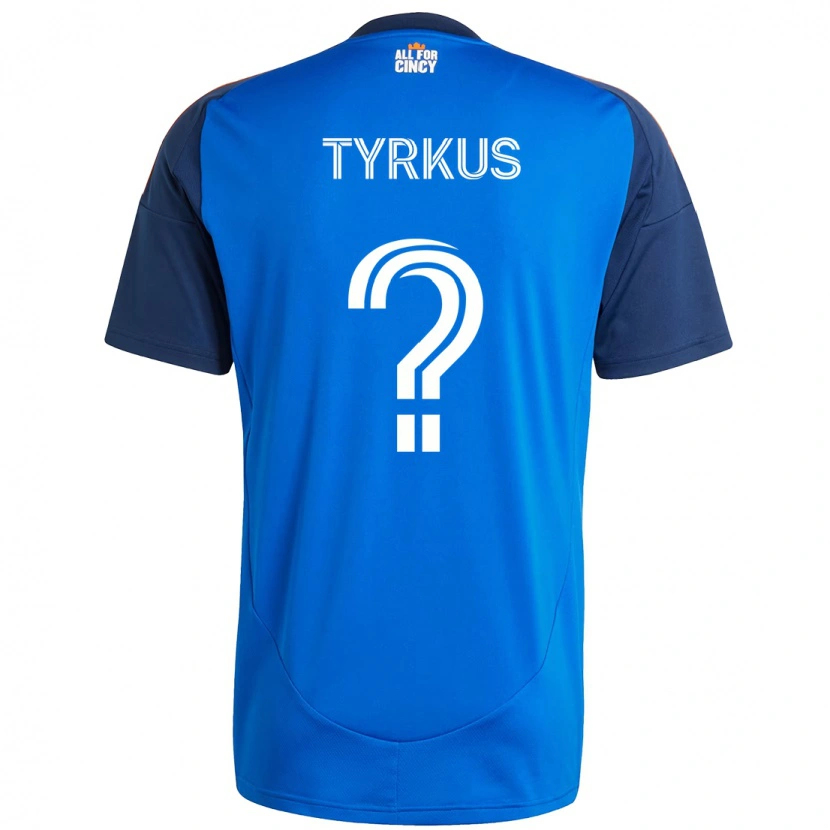 Danxen Barn Illia Tyrkus #0 Vit Blå Orange Hemmatröja Matchtröjor 2025/26 Tröjor T-Tröja