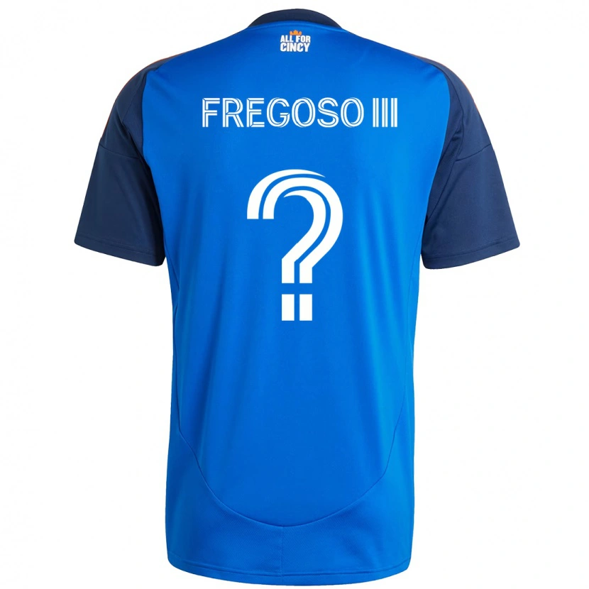 Danxen Barn Arturo Fregoso Iii #0 Mörkblå Orange Hemmatröja Matchtröjor 2025/26 Tröjor T-Tröja