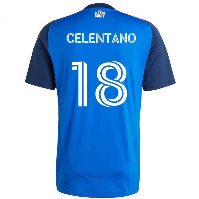 Danxen Barn Roman Celentano #18 Mörkblå Orange Hemmatröja Matchtröjor 2025/26 Tröjor T-Tröja