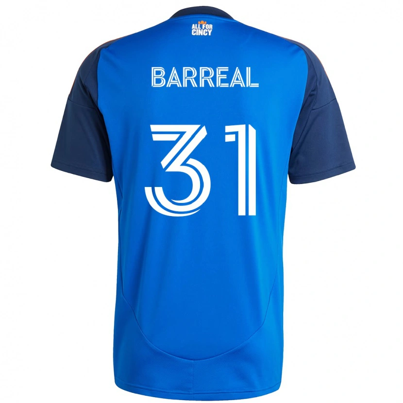 Danxen Barn Álvaro Barreal #31 Mörkblå Orange Hemmatröja Matchtröjor 2025/26 Tröjor T-Tröja