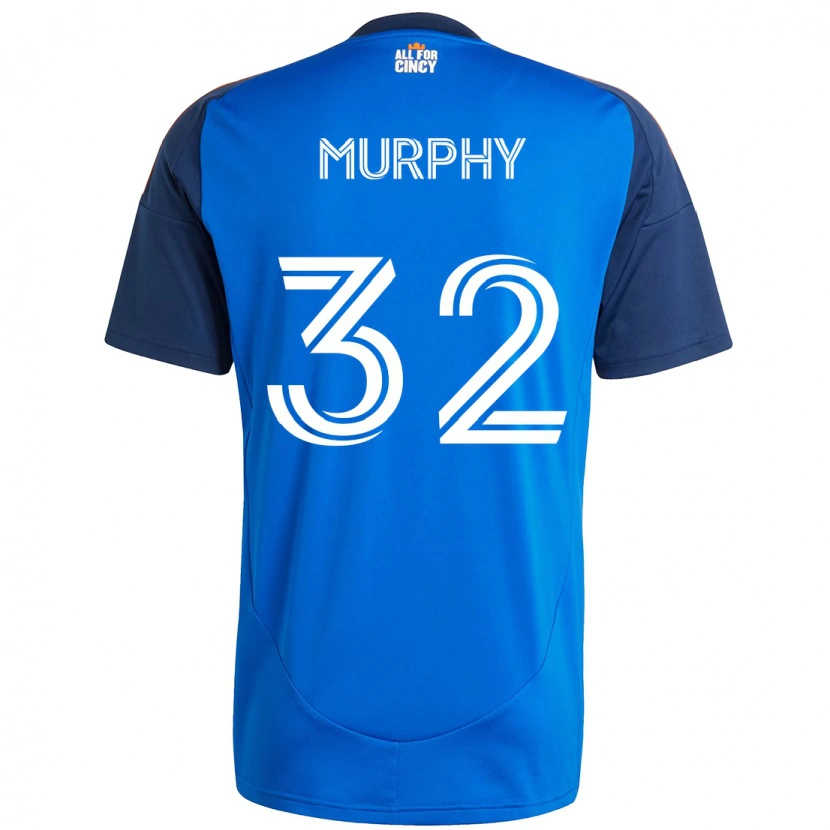 Danxen Barn Ian Murphy #32 Mörkblå Orange Hemmatröja Matchtröjor 2025/26 Tröjor T-Tröja