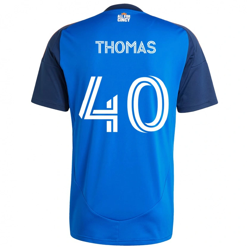 Danxen Barn Kai Thomas #40 Mörkblå Orange Hemmatröja Matchtröjor 2025/26 Tröjor T-Tröja
