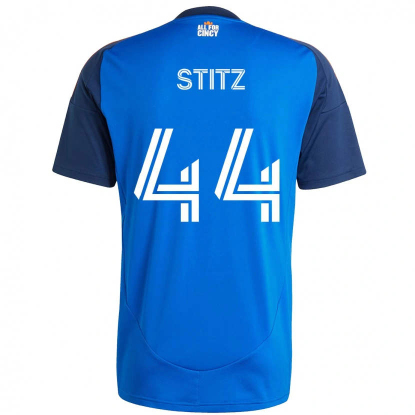 Danxen Barn Ben Stitz #44 Mörkblå Orange Hemmatröja Matchtröjor 2025/26 Tröjor T-Tröja