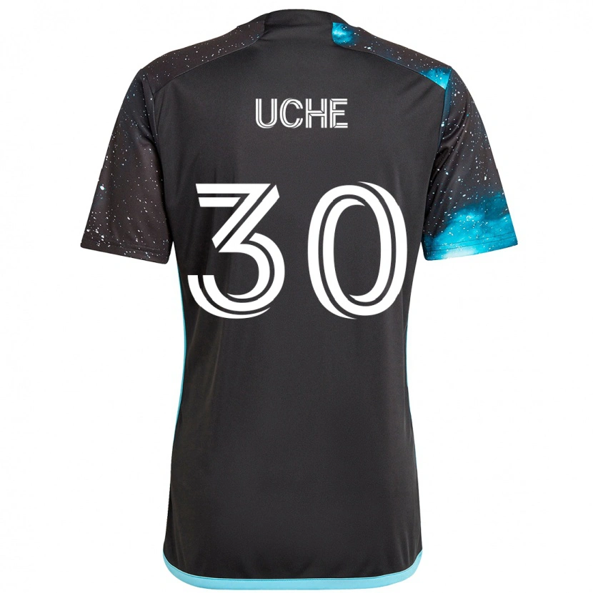 Danxen Barn Cc Uche #30 Svart Blå Hemmatröja Matchtröjor 2025/26 Tröjor T-Tröja