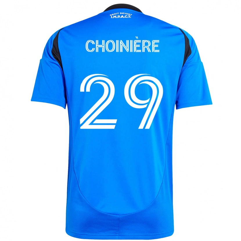 Danxen Barn Mathieu Choinière #29 Mörkblå Svart Hemmatröja Matchtröjor 2025/26 Tröjor T-Tröja