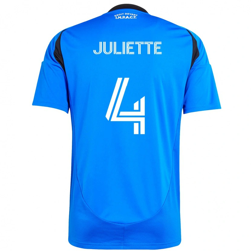 Danxen Barn Perreault Juliette #4 Mörkblå Svart Hemmatröja Matchtröjor 2025/26 Tröjor T-Tröja