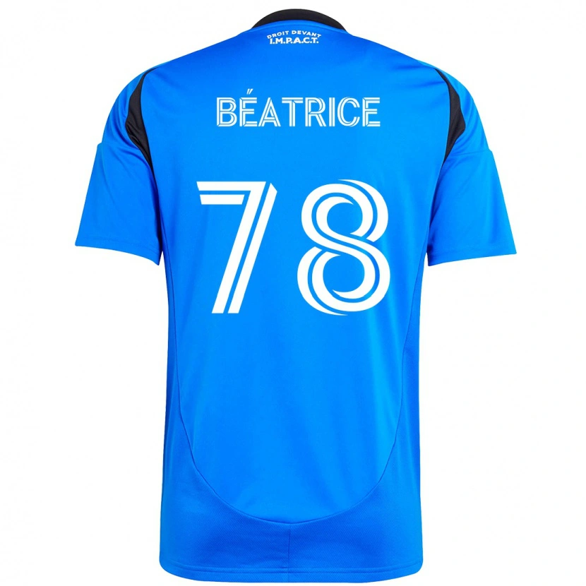 Danxen Barn Forcier Béatrice #78 Mörkblå Svart Hemmatröja Matchtröjor 2025/26 Tröjor T-Tröja