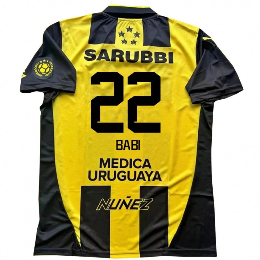Danxen Barn Matheus Babi #22 Gul Svart Hemmatröja Matchtröjor 2025/26 Tröjor T-Tröja