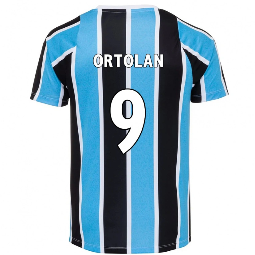 Danxen Barn Dani Ortolan #9 Blå Svart Vit Hemmatröja Matchtröjor 2025/26 Tröjor T-Tröja