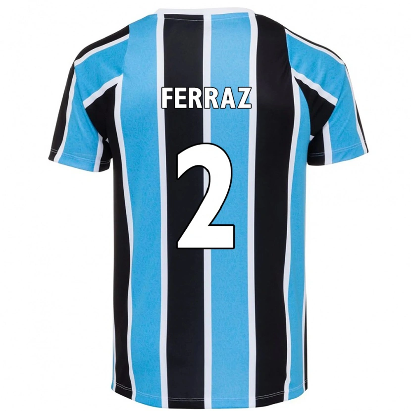 Danxen Barn Victor Ferraz #2 Blå Svart Vit Hemmatröja Matchtröjor 2025/26 Tröjor T-Tröja