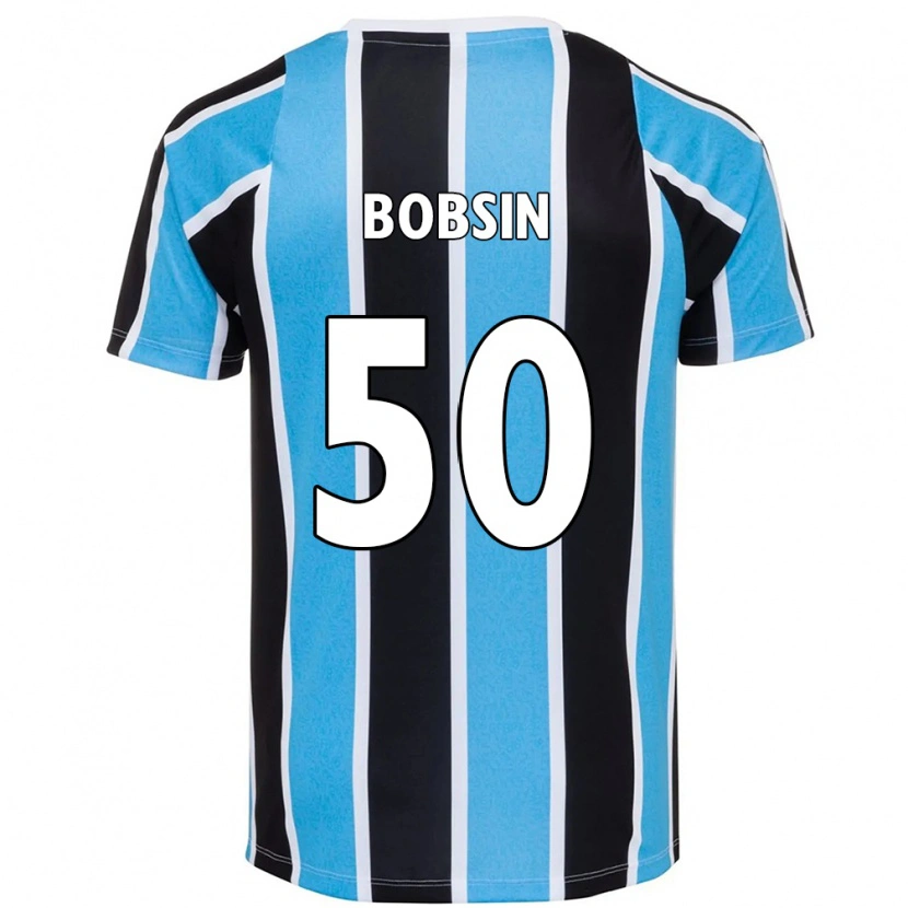 Danxen Barn Victor Bobsin #50 Blå Svart Vit Hemmatröja Matchtröjor 2025/26 Tröjor T-Tröja