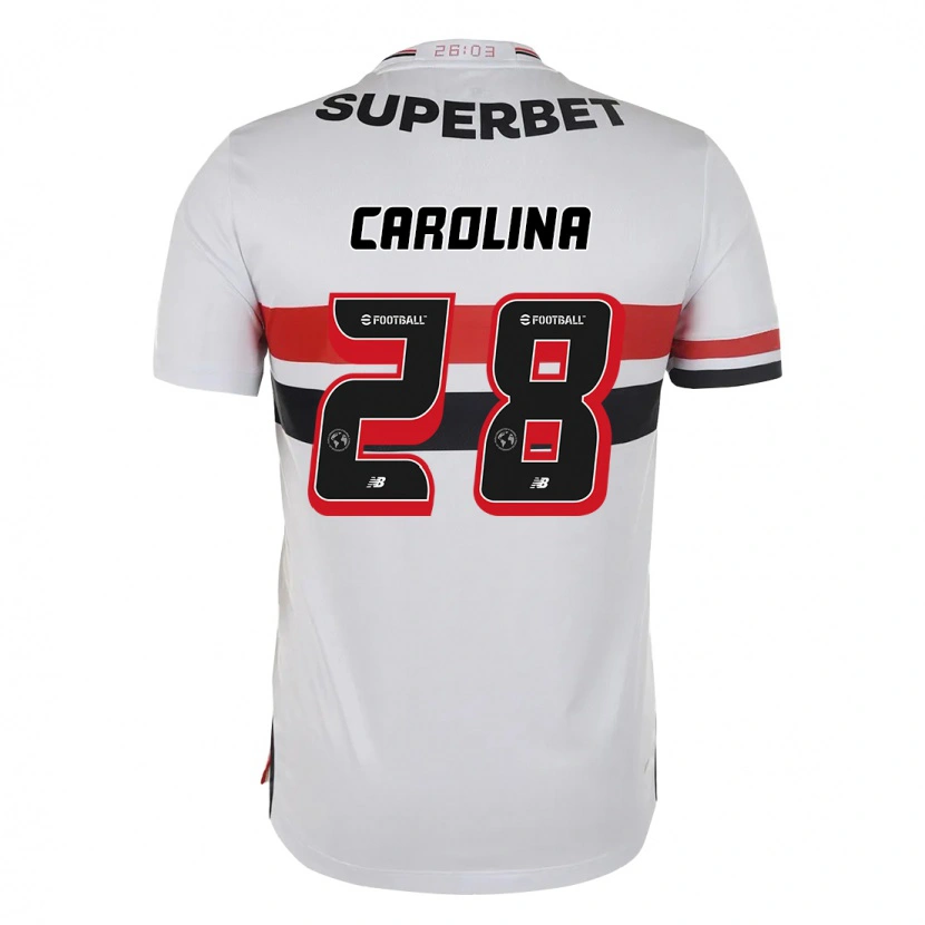Danxen Barn Ana Carolina #28 Röd Svart Vit Hemmatröja Matchtröjor 2025/26 Tröjor T-Tröja
