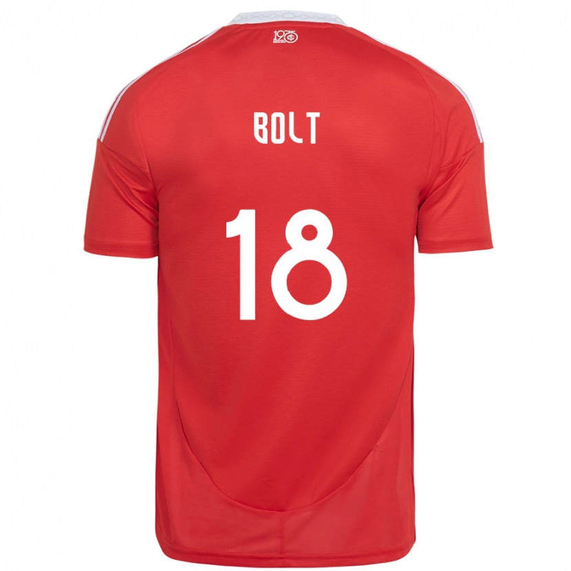 Danxen Barn Tamara Bolt #18 Röd Vit Hemmatröja Matchtröjor 2025/26 Tröjor T-Tröja
