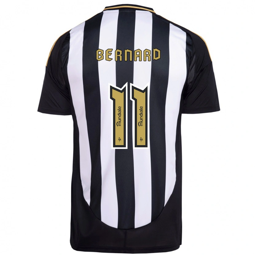 Danxen Barn Bernard #11 Vit Svart Hemmatröja Matchtröjor 2025/26 Tröjor T-Tröja