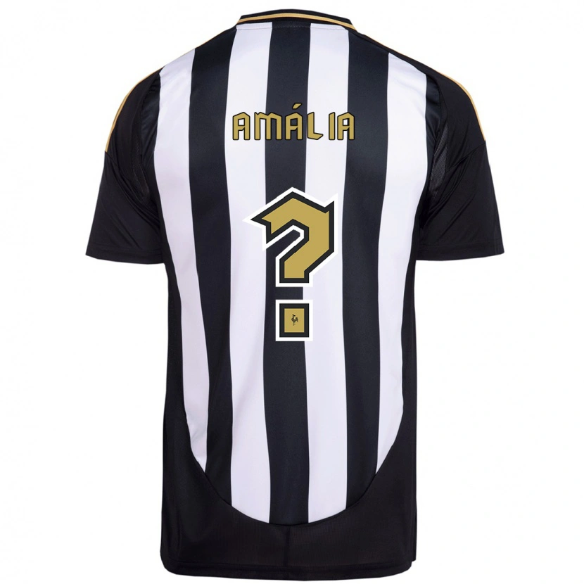Danxen Barn Amália #0 Vit Svart Hemmatröja Matchtröjor 2025/26 Tröjor T-Tröja