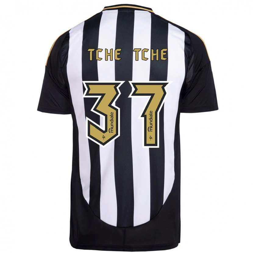 Danxen Barn Tche Tche #37 Vit Svart Hemmatröja Matchtröjor 2025/26 Tröjor T-Tröja
