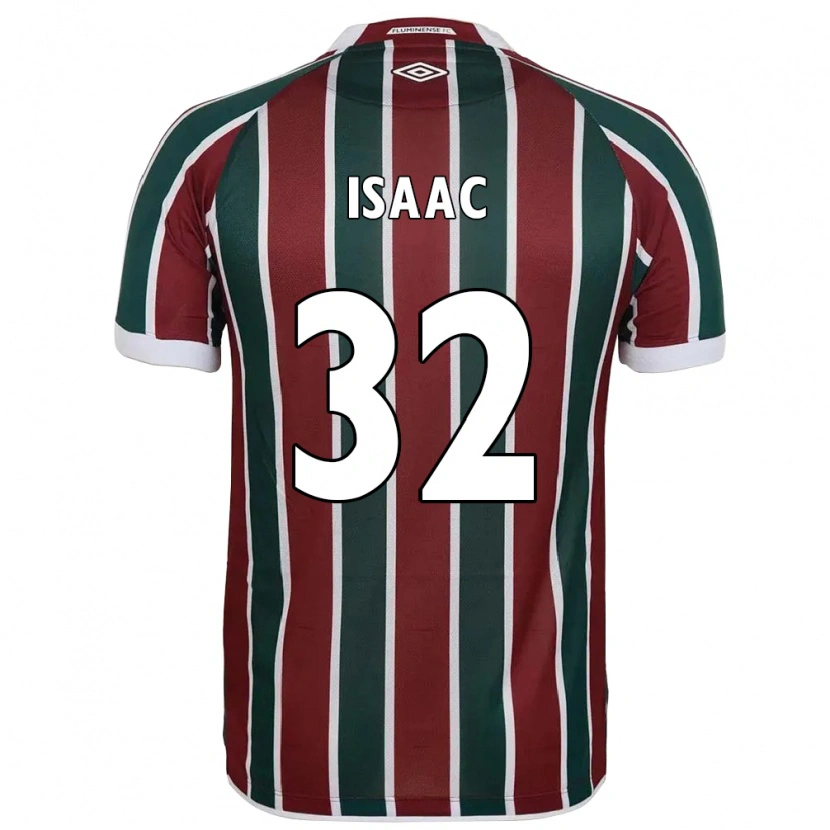 Danxen Barn Isaac #32 Grön Vinröd Vit Hemmatröja Matchtröjor 2025/26 Tröjor T-Tröja