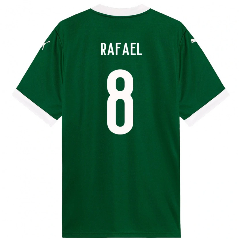 Danxen Barn Zé Rafael #8 Grön Vit Hemmatröja Matchtröjor 2025/26 Tröjor T-Tröja