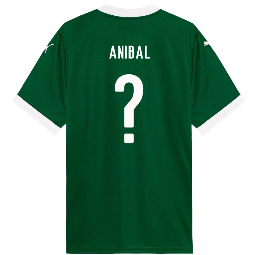 Danxen Barn Anibal #0 Grön Vit Hemmatröja Matchtröjor 2025/26 Tröjor T-Tröja