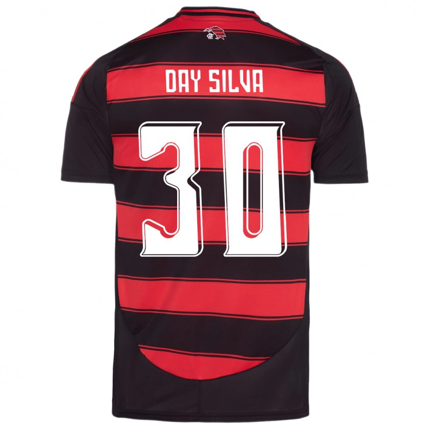 Danxen Barn Day Silva #30 Röd Svart Hemmatröja Matchtröjor 2025/26 Tröjor T-Tröja