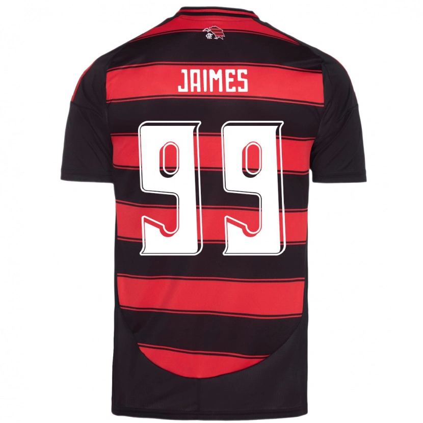 Danxen Barn Sole Jaimes #99 Röd Svart Hemmatröja Matchtröjor 2025/26 Tröjor T-Tröja