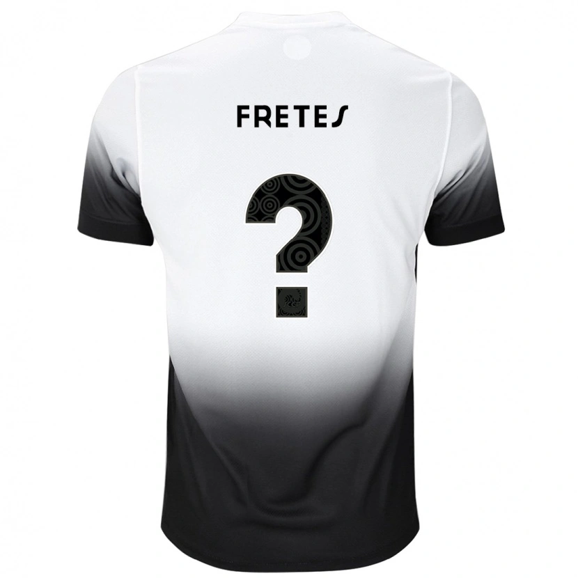Danxen Barn Thomas Fretes #0 Vit Svart Hemmatröja Matchtröjor 2025/26 Tröjor T-Tröja