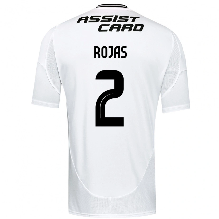 Danxen Barn Jeyson Rojas #2 Svart Vit Gul Hemmatröja Matchtröjor 2025/26 Tröjor T-Tröja