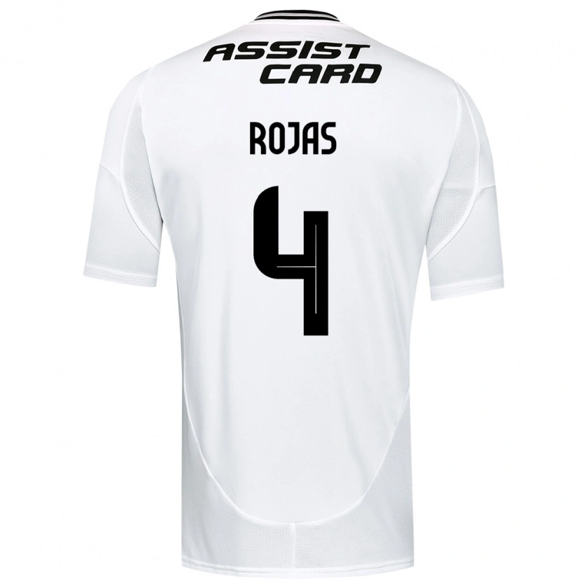 Danxen Barn Javier Rojas #4 Svart Vit Gul Hemmatröja Matchtröjor 2025/26 Tröjor T-Tröja